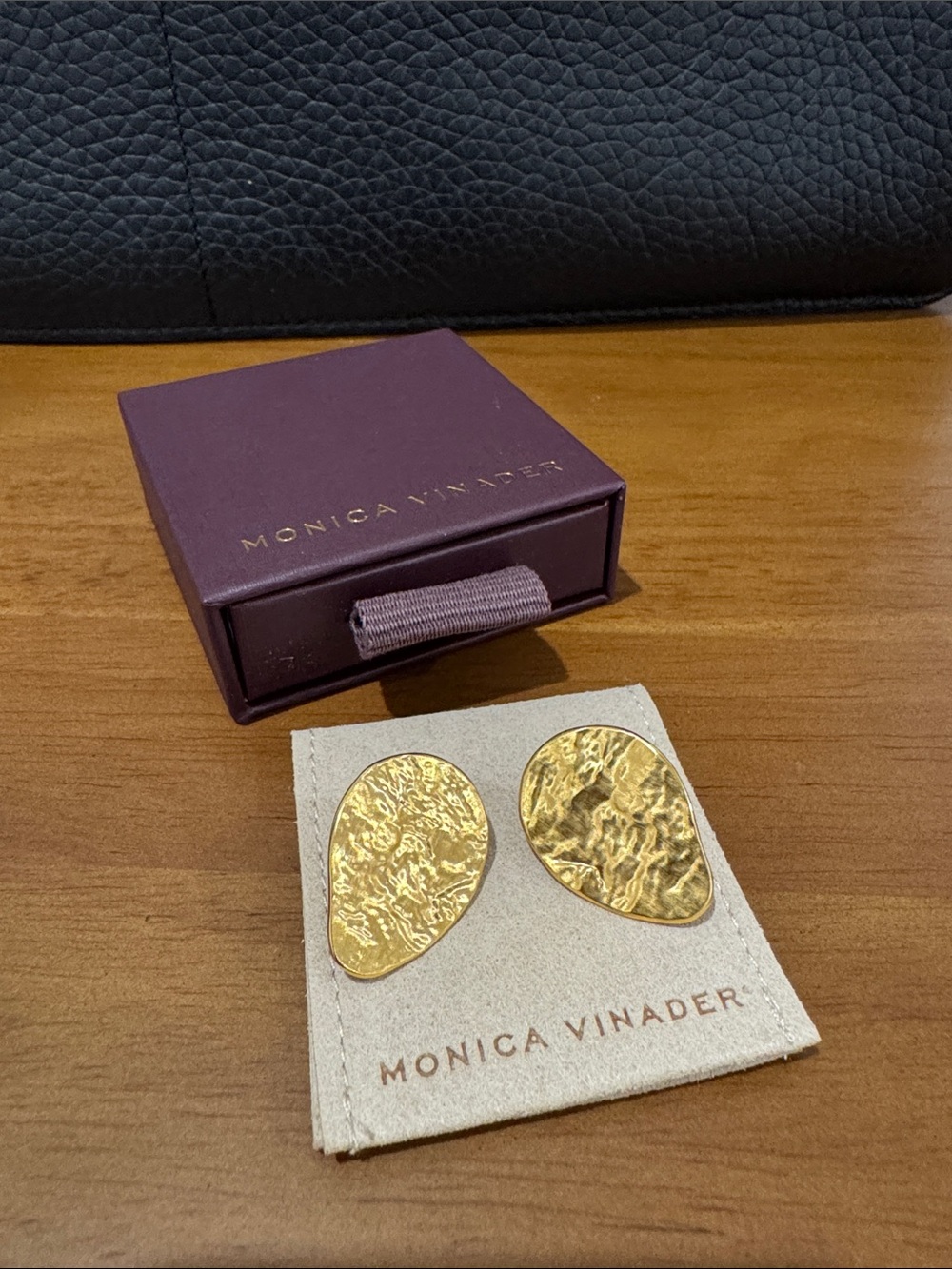 NWB Monica Vinader Capri Teardrop Earrings